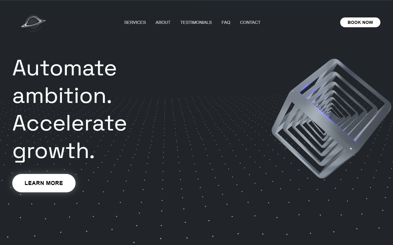 Astrodiverge website preview